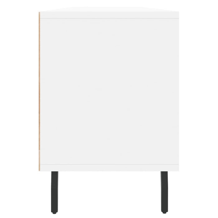 Comodă TV, alb, 150x30x44,5 cm, lemn prelucrat - WALTI WALTI