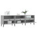 Comodă TV, gri beton, 150x30x44,5 cm, lemn prelucrat - WALTI WALTI