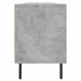 Comodă TV, gri beton, 150x30x44,5 cm, lemn prelucrat - WALTI WALTI