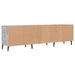 Comodă TV, gri beton, 150x30x44,5 cm, lemn prelucrat - WALTI WALTI
