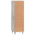 Dulap de baie, gri beton, 30x30x100 cm, lemn prelucrat - WALTI WALTI