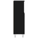Dulap de baie, negru, 30x30x100 cm, lemn prelucrat - WALTI WALTI