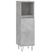 Dulap de baie, gri beton, 30x30x100 cm, lemn prelucrat - WALTI WALTI
