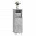 Dulap de baie, gri beton, 30x30x100 cm, lemn prelucrat - WALTI WALTI