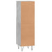 Dulap de baie, gri beton, 30x30x100 cm, lemn prelucrat - WALTI WALTI