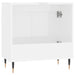 Dulap de baie, alb extralucios, 58x33x60 cm, lemn prelucrat - WALTI WALTI