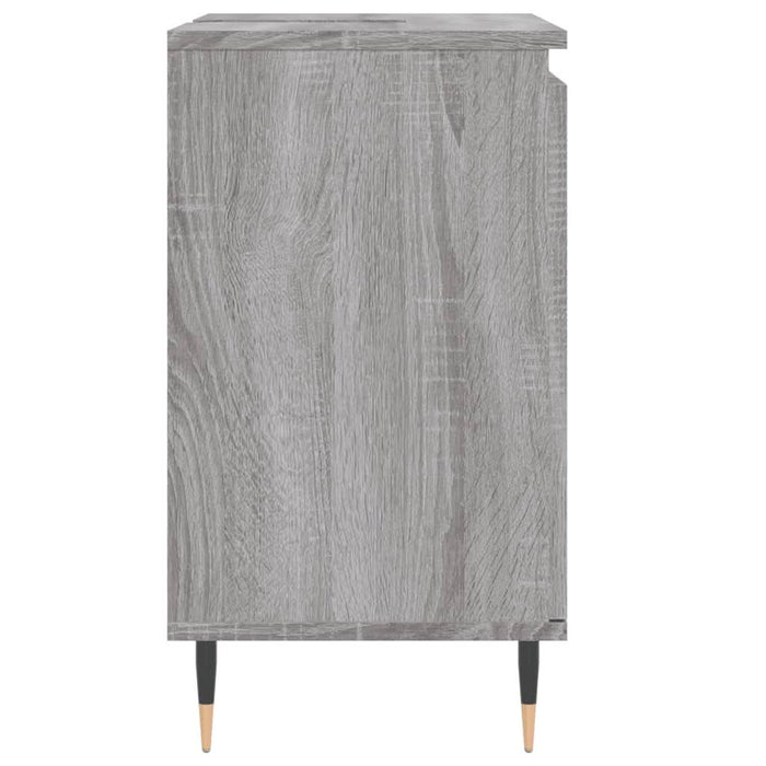 Dulap de baie, gri sonoma, 58x33x60 cm, lemn prelucrat - WALTI WALTI