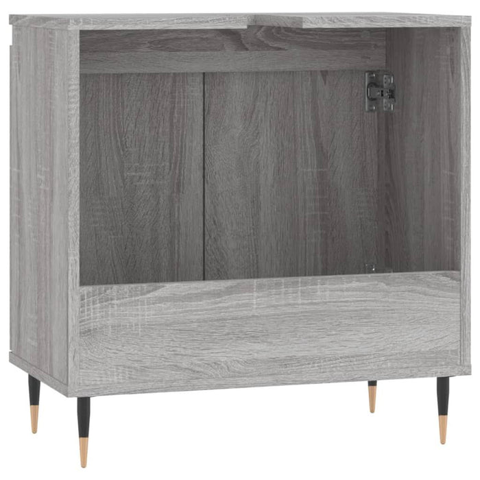 Dulap de baie, gri sonoma, 58x33x60 cm, lemn prelucrat - WALTI WALTI