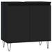 Dulap de baie, negru, 58x33x60 cm, lemn prelucrat - WALTI WALTI