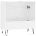 Dulap de baie, alb extralucios, 58x33x60 cm, lemn prelucrat - WALTI WALTI
