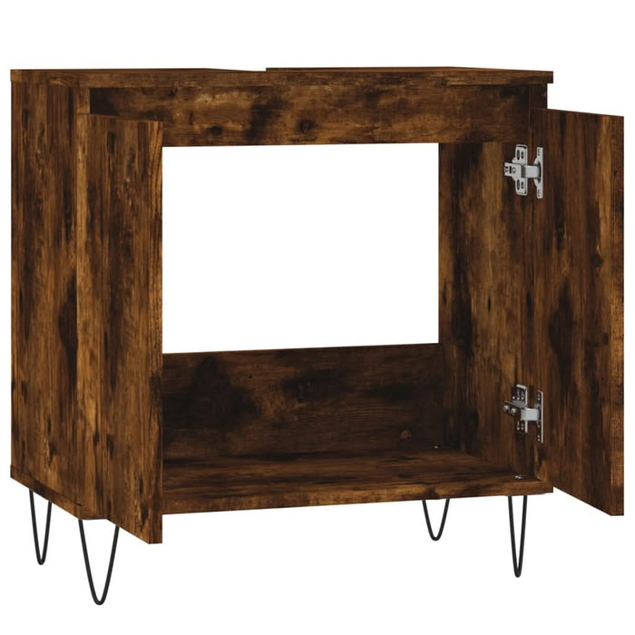 Dulap de baie, stejar sonoma, 58x33x60 cm, lemn prelucrat - WALTI WALTI