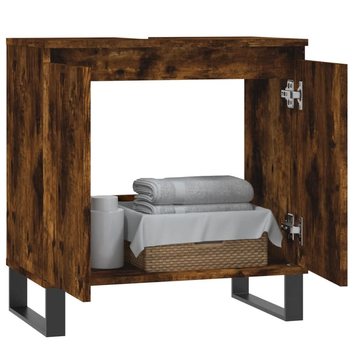 Dulap de baie, stejar sonoma, 58x33x60 cm, lemn prelucrat - WALTI WALTI