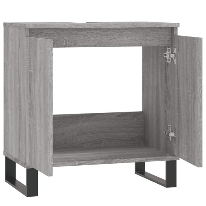 Dulap de baie, gri sonoma, 58x33x60 cm, lemn prelucrat - WALTI WALTI
