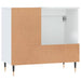 Dulap de baie, alb, 65x33x60 cm, lemn prelucrat - WALTI WALTI