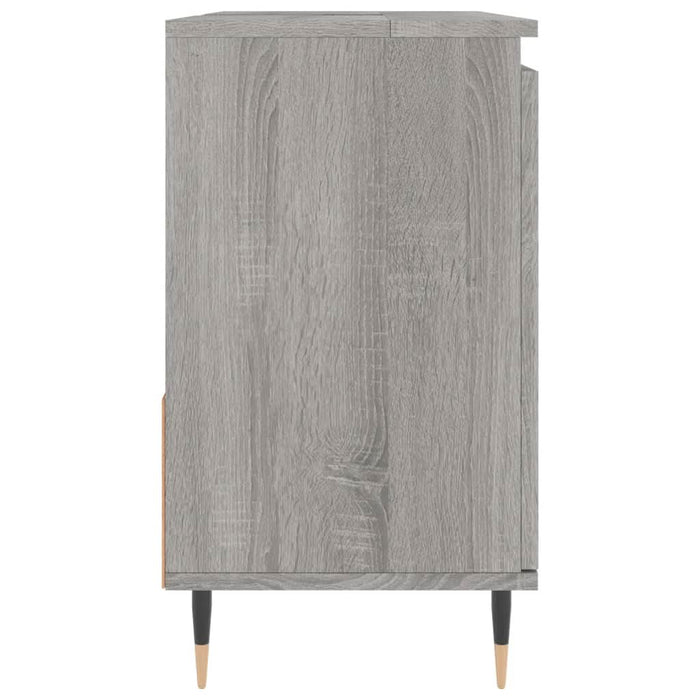 Dulap de baie, gri sonoma, 65x33x60 cm, lemn prelucrat - WALTI WALTI