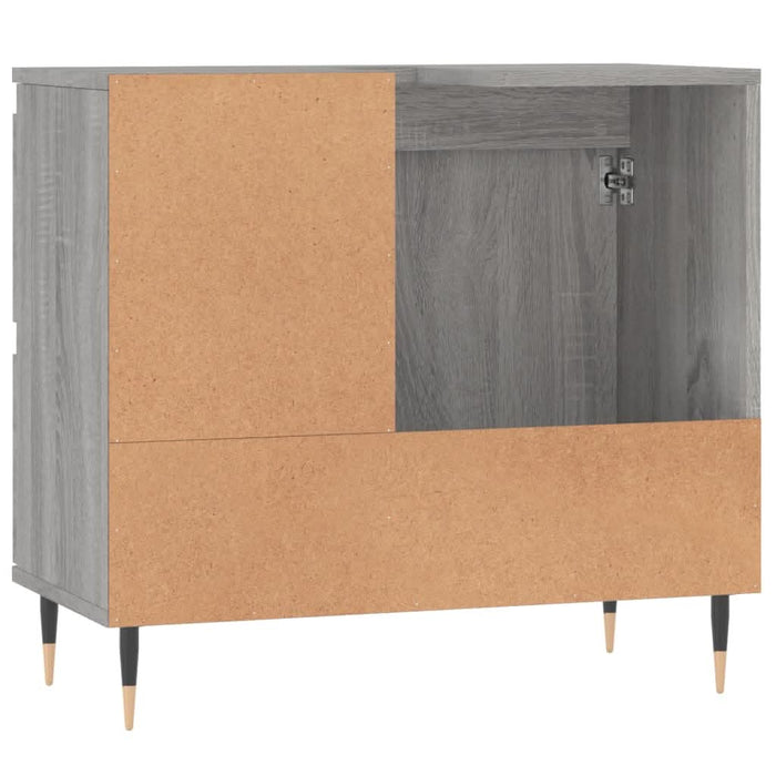 Dulap de baie, gri sonoma, 65x33x60 cm, lemn prelucrat - WALTI WALTI