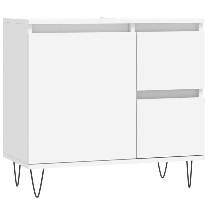 Dulap de baie, alb, 65x33x60 cm, lemn prelucrat - WALTI WALTI