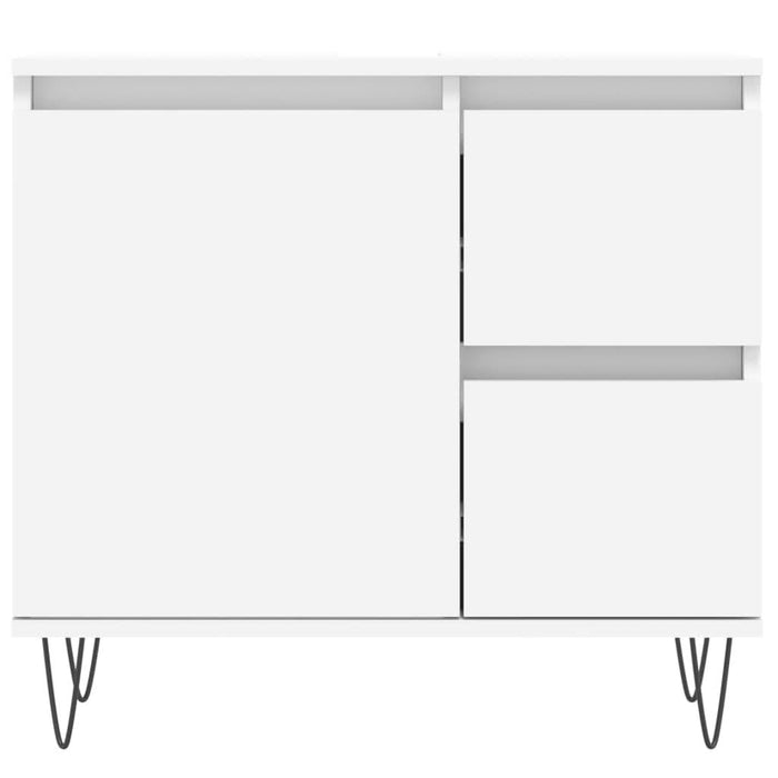 Dulap de baie, alb, 65x33x60 cm, lemn prelucrat - WALTI WALTI