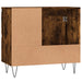 Dulap de baie, stejar afumat, 65x33x60 cm, lemn prelucrat - WALTI WALTI