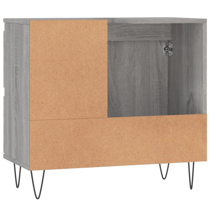 Dulap de baie, gri sonoma, 65x33x60 cm, lemn prelucrat - WALTI WALTI