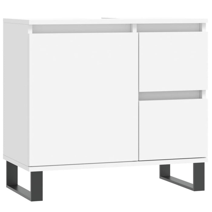 Dulap de baie, alb, 65x33x60 cm, lemn prelucrat - WALTI WALTI