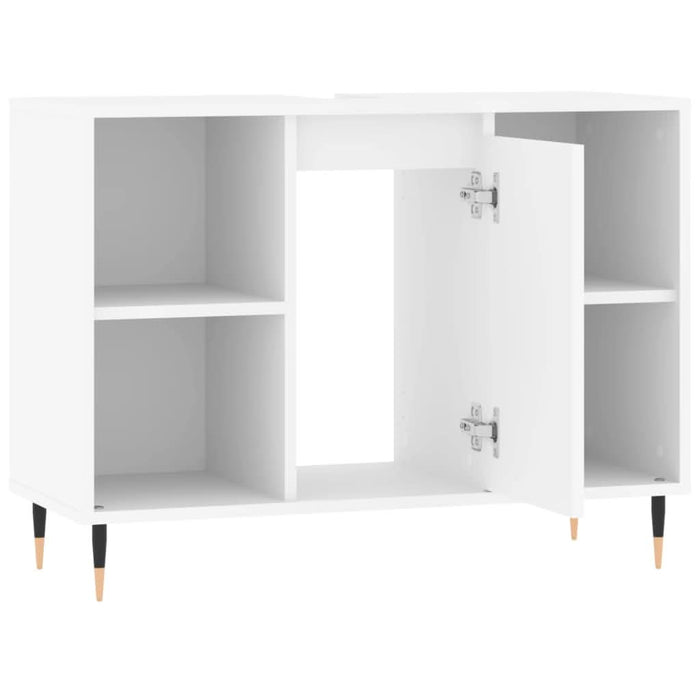 Dulap pentru baie, alb, 80x33x60 cm, lemn compozit - WALTI WALTI