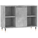 Dulap pentru baie, gri beton, 80x33x60 cm, lemn compozit - WALTI WALTI