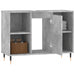Dulap pentru baie, gri beton, 80x33x60 cm, lemn compozit - WALTI WALTI