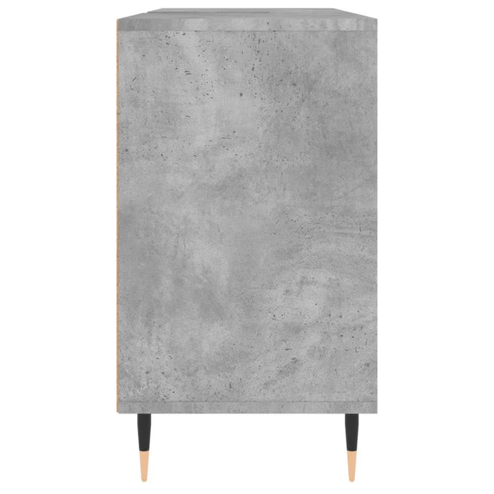 Dulap pentru baie, gri beton, 80x33x60 cm, lemn compozit - WALTI WALTI