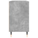 Dulap pentru baie, gri beton, 80x33x60 cm, lemn compozit - WALTI WALTI