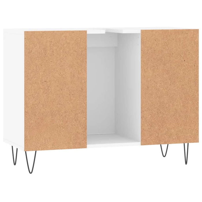 Dulap pentru baie, alb, 80x33x60 cm, lemn compozit - WALTI WALTI