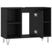 Dulap pentru baie, negru, 80x33x60 cm, lemn compozit - WALTI WALTI