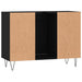 Dulap pentru baie, negru, 80x33x60 cm, lemn compozit - WALTI WALTI