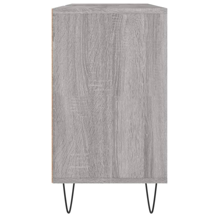 Dulap pentru baie, gri sonoma, 80x33x60 cm, lemn compozit - WALTI WALTI