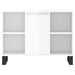 Dulap pentru baie, alb extralucios, 80x33x60 cm, lemn compozit - WALTI WALTI