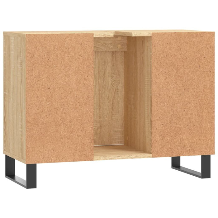 Dulap pentru baie, stejar sonoma, 80x33x60 cm, lemn compozit - WALTI WALTI