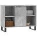 Dulap pentru baie, gri beton, 80x33x60 cm, lemn compozit - WALTI WALTI