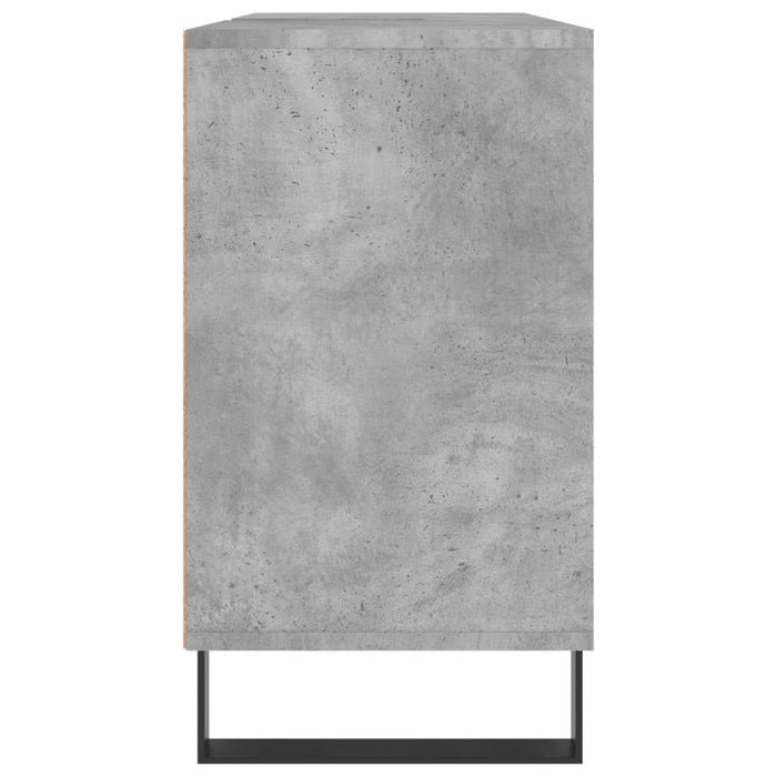 Dulap pentru baie, gri beton, 80x33x60 cm, lemn compozit - WALTI WALTI