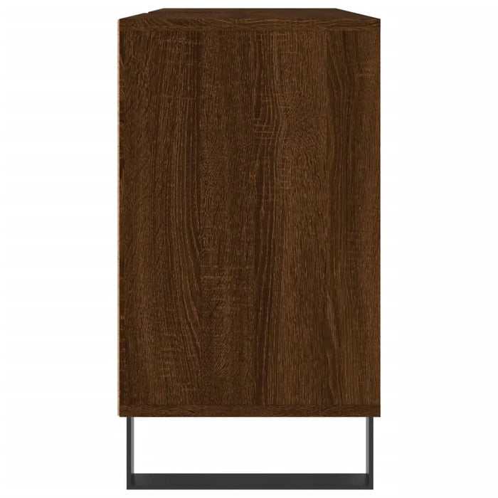 Dulap pentru baie, stejar maro, 80x33x60 cm, lemn compozit - WALTI WALTI