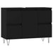 Dulap pentru baie, negru, 80x33x60 cm, lemn compozit - WALTI WALTI