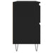 Dulap pentru baie, negru, 80x33x60 cm, lemn compozit - WALTI WALTI