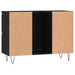 Dulap pentru baie, negru, 80x33x60 cm, lemn compozit - WALTI WALTI
