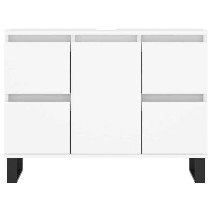 Dulap pentru baie, alb, 80x33x60 cm, lemn compozit - WALTI WALTI