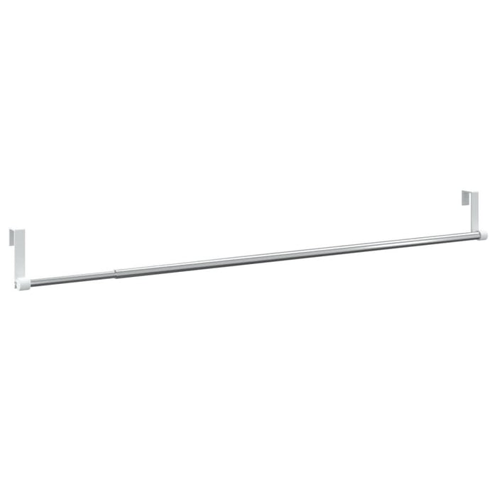 Șine pentru perdele 2 buc, alb și argintiu, 60-105 cm, aluminiu - WALTI WALTI