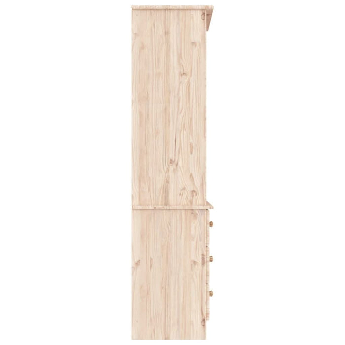 Bibliotecă cu sertare „ALTA”, 60x35x142 cm, lemn masiv de pin - WALTI WALTI