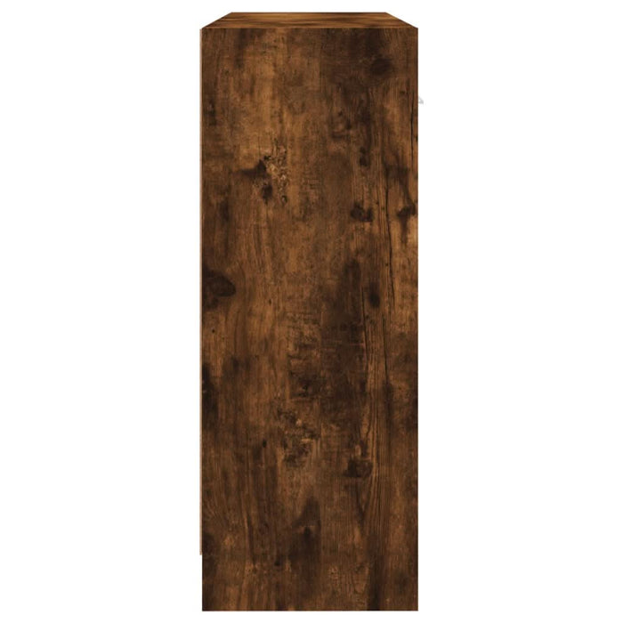 Servantă, stejar afumat, 91x28x75 cm, lemn prelucrat - WALTI WALTI