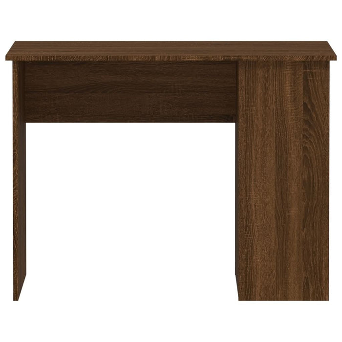 Birou, stejar maro, 100x55x75 cm, lemn prelucrat - WALTI WALTI