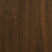 Birou, stejar maro, 100x55x75 cm, lemn prelucrat - WALTI WALTI
