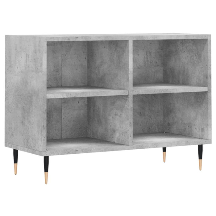 Comodă TV, gri beton, 69,5x30x50 cm, lemn compozit - WALTI WALTI
