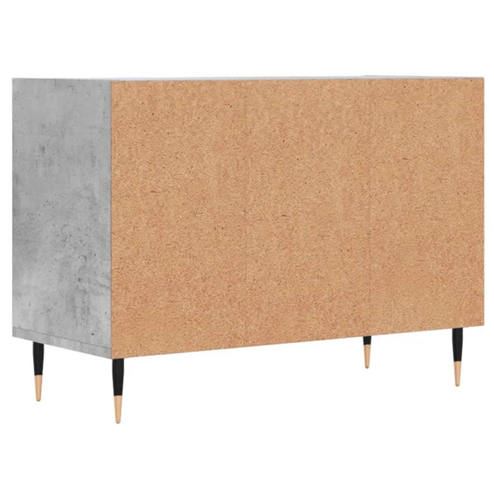 Comodă TV, gri beton, 69,5x30x50 cm, lemn compozit - WALTI WALTI